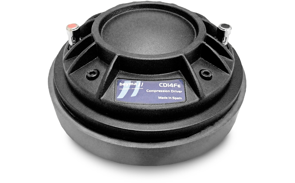 CD14Fe, motor agudo 1,4″ ferrite 160W, 8 Ohms
