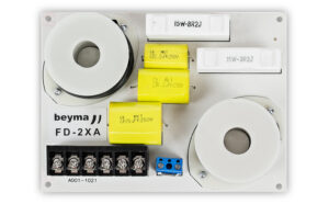 FD2XA, Filtro crossover passivo de 2 vias
