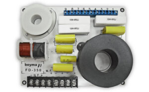 FD350, Filtro crossover passivo de 3 vias