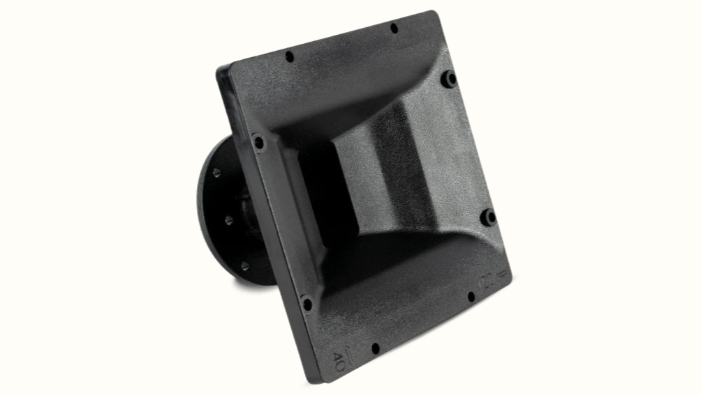 TD-1124P, corneta 1″ 120°x40° com directividade constante